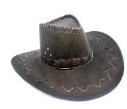 Cowboy Hat - Faux Suede