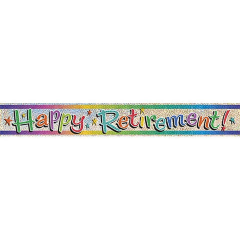 Banner - Happy Retirement Prism