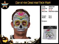 Mask - Day of the Dead Half Face