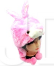 Animal Soft Hat - Rabbit (Pink)