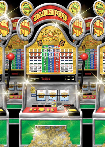 Scene Setter Room Roll - Casino Slot Machines