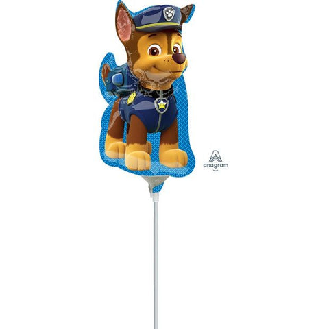 Foil Balloon 14'' - Licensed Paw Patrol Chase - Air fill