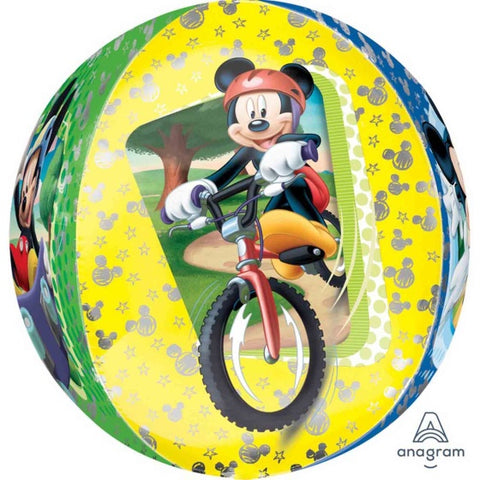 Foil Balloon Orbz - XL Mickey Mouse