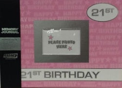 Memory Journal - 21st Birthday Pink