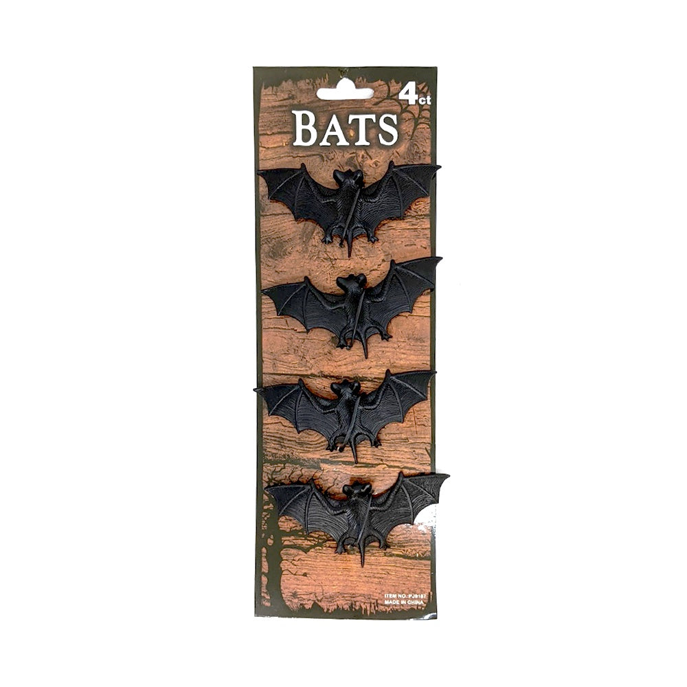 Bats on card 4pcs