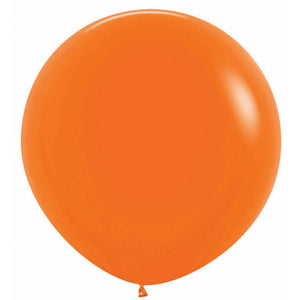 24" Latex Balloon  - Sempertex 60cm Fashion Orange