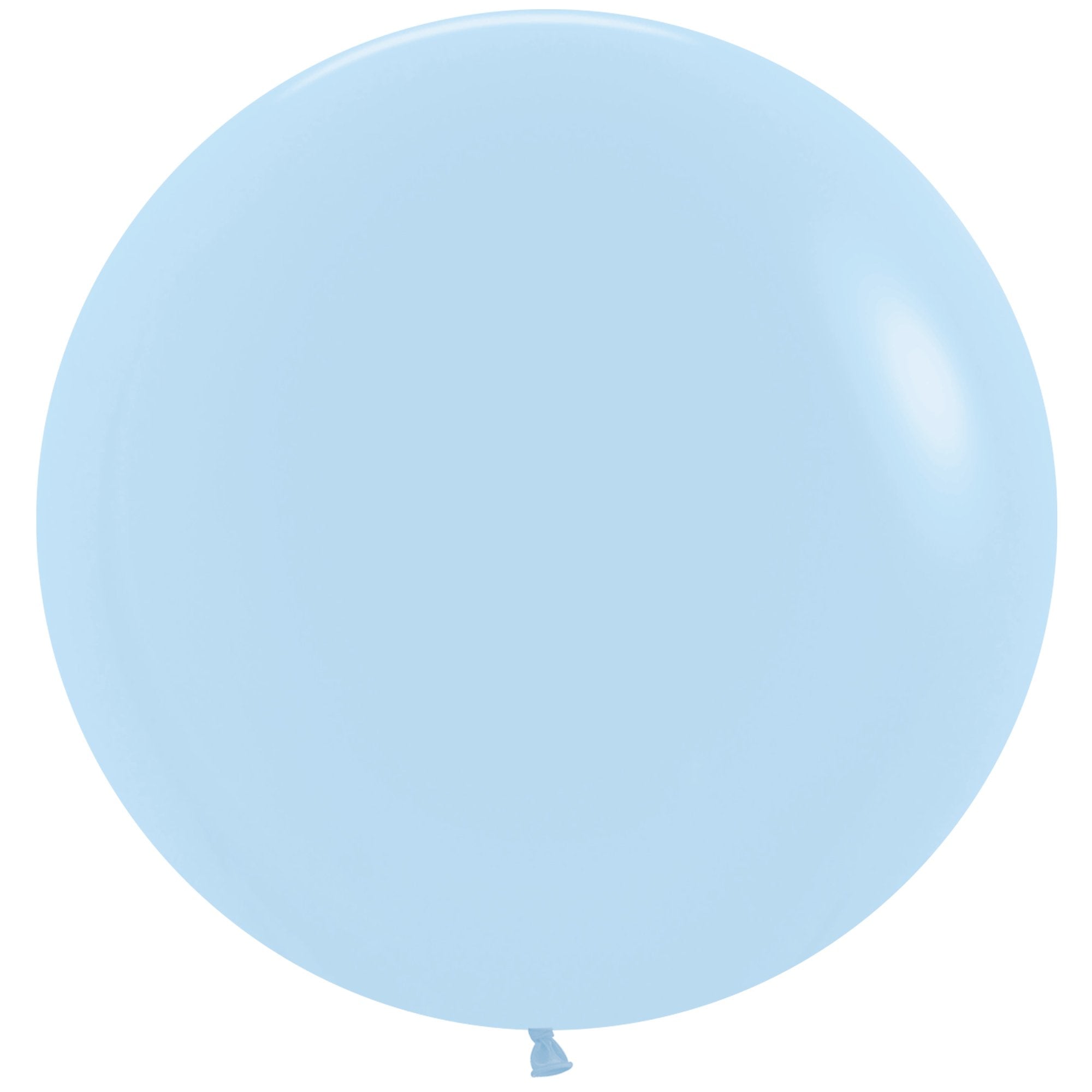 24" Latex Balloon  - Sempertex 60cm Pastel Matte Blue