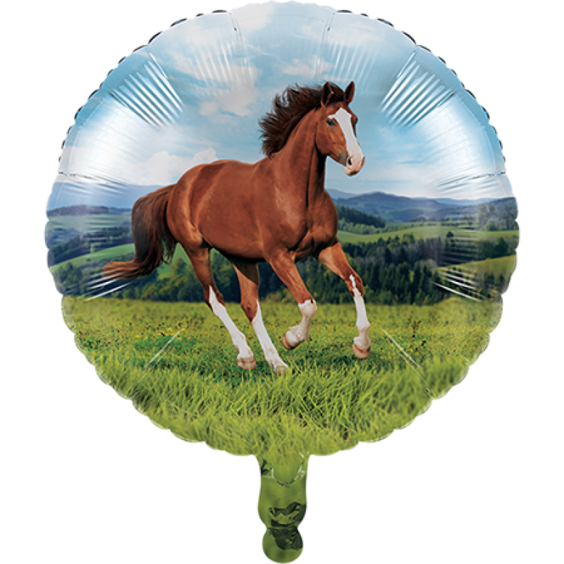 Foil Balloon 18" - Horse and Pony