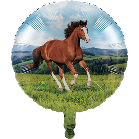 Foil Balloon 18" - Horse and Pony