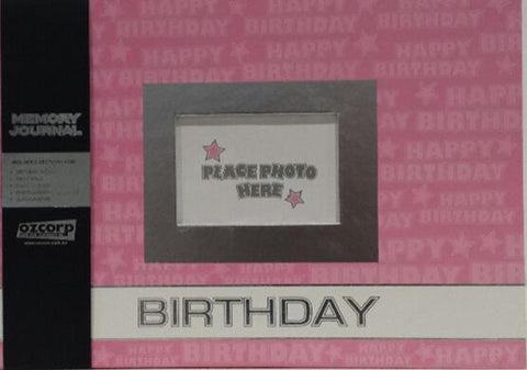 Memory Journal - Birthday Pink
