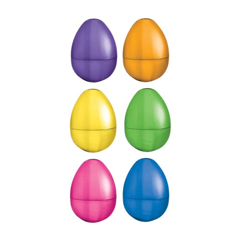 Easter Eggs - Plastic Fillable Favors 6Pcs