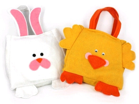 Easter Bag - Felt Bunny / Chick Asstd