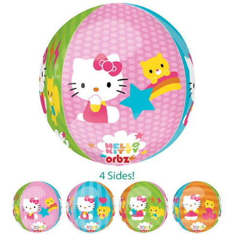 Orbz Foil Balloon - Hello Kitty