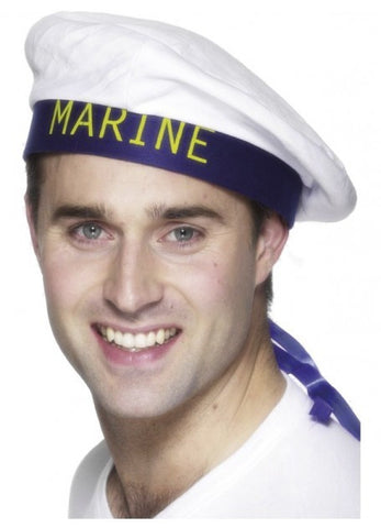 Hat - Marine With Blue Band