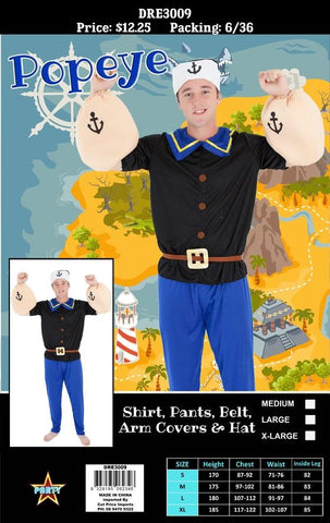 Costume - Adult Popeye