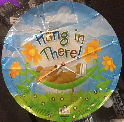 Foil Balloon 18" - Hang In There!