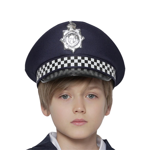 Police Hat - Kids Size Navy Blue