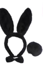 Bunny Ear - Black BunnyKit Set 3pcs