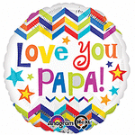 Foil Balloon 18" - Love You Papa!