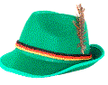 Hat - German Trilby Hat Green