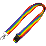 Lanyards - Rainbow ( Mardi Gras )