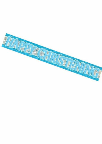 Banner - Christening Blue Prsm Banner
