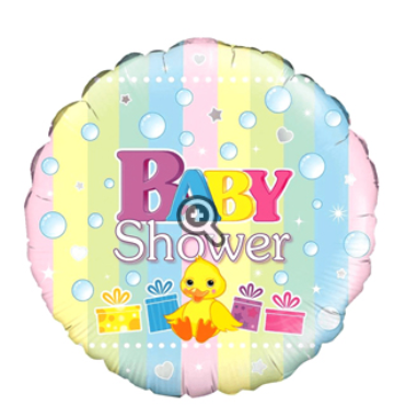 Foil Balloon 18" - Baby Shower Duck