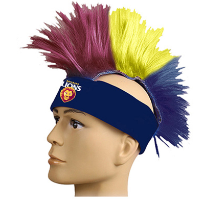 Headband - AFL Brisbane Lions Mohawk