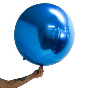 Foil Balloon Loon Balls 24'' - Metallic Royal Blue