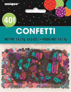 Confetti Scatters - Cheer 40th !
