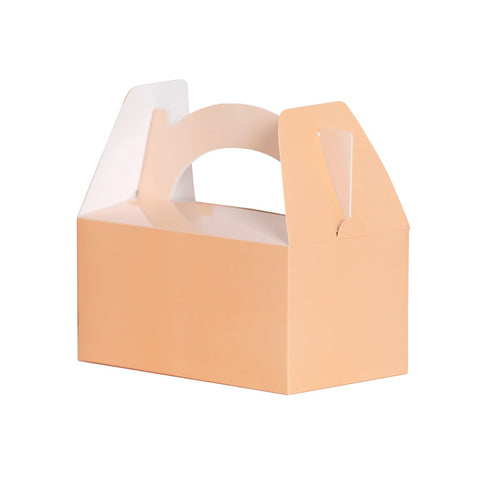 Paper Boxes -  Lunch Box Peach 5pk