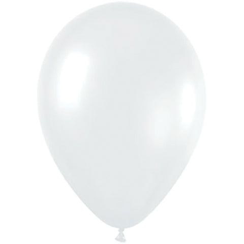 Latex Balloon 12" - Crystal  Clear 30cm Balloon 18pk