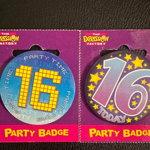 Badge - 16th Birthday