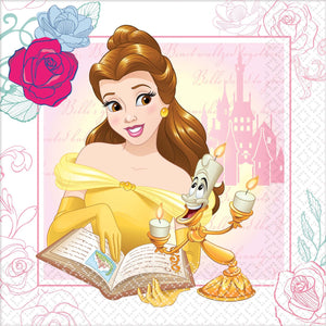 Lunch Napkins - Beauty and The Beast 16pk