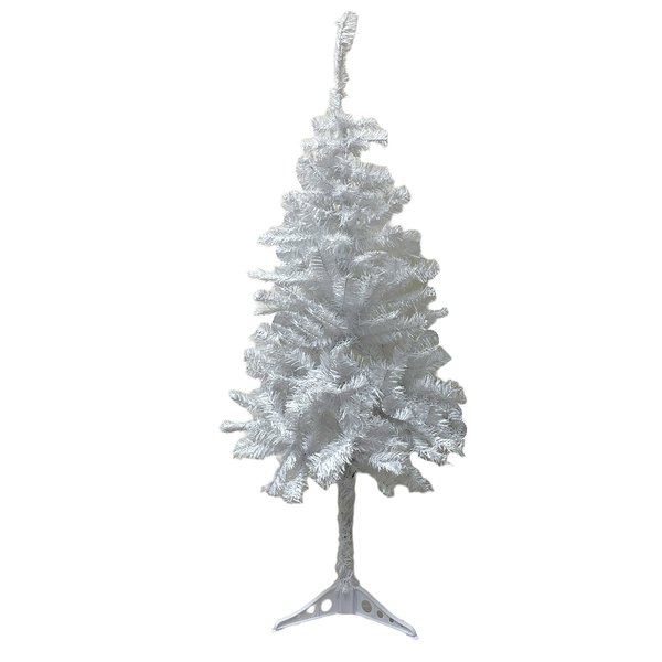 Christmas Tree - 120cm Green/White Tree 200 Tips