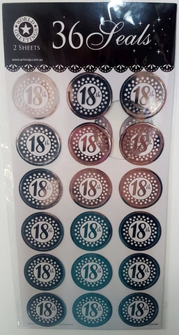 Sticker - 18th Silver Seals
