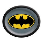Plate - Batman Heroes Unite Oval 8PK