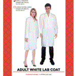 Costume - White Lab Coat Small (Adult)
