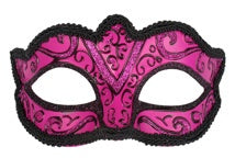 Eye Mask - Capri Hot Pink Eye Mask