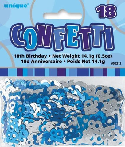 Confetti Scatter - 18th Glitz Blue 14g