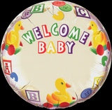 Foil Balloon 18" - Welcome Baby Add-a-Letter