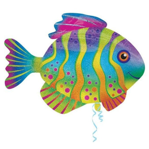 Foil Ballon Supershape - Colorful Fish