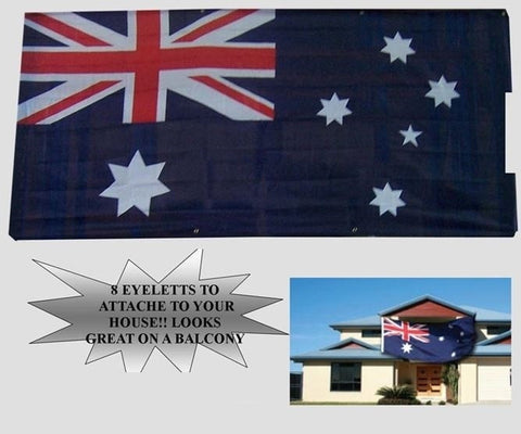 Flag - Giant Australian House Flag w/Eyelets