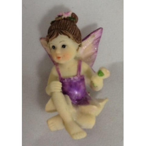 Cake Figurine - Sitting Fairy