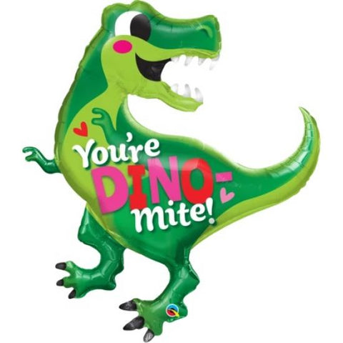 Foil Balloon Supershape - Qualatex 42" You're Dino-Mite