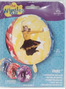 Orbz Foil Balloon - The Wiggles