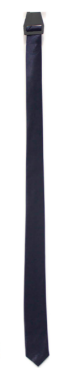 Tie - Long Slim Tie (Dark Blue)