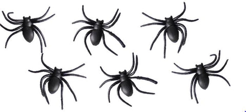 Spider - Black 6PCS