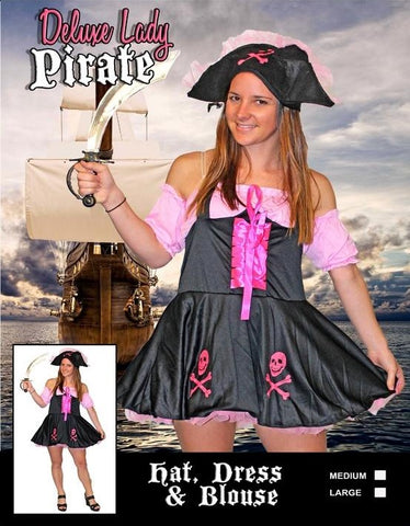 Costume - Adult Deluxe Lady Pirate