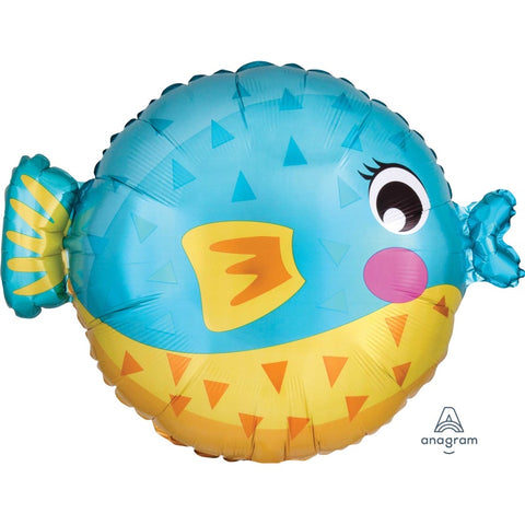 Foil Balloon Juniorshape - Puffer Fish